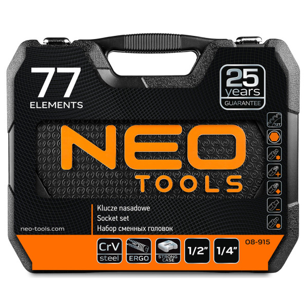 Набір інструментів Neo Tools 08-915 77 шт
