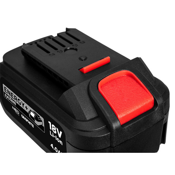 Акумуляторна батарея Graphite 58G004 Energy+ 18 В, Li-Ion, ємністю 4,0 Ач