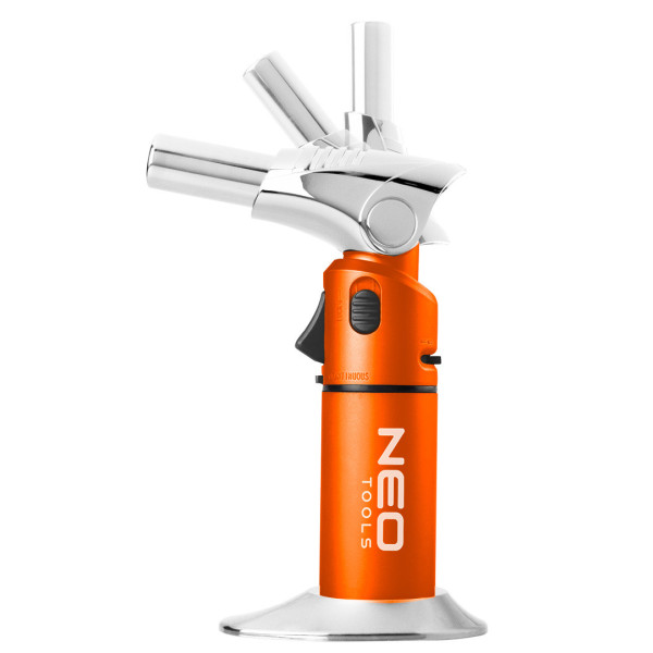 Газовий мікропальник NEO Tools 19-904 з п'єзорозпалом, рухомою головкою, 1350°C
