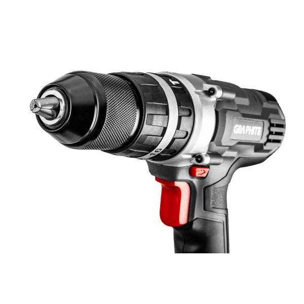 Акумуляторний ударний дриль-шуруповерт Graphite 58G010 18 В, Li-Ion, 55 Нм (Без АКБ)