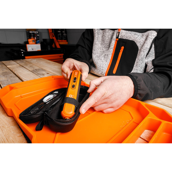Акумуляторна викрутка NEO TOOLS 04-199 4 В, USB-C, 25 біт, адаптер, кейс