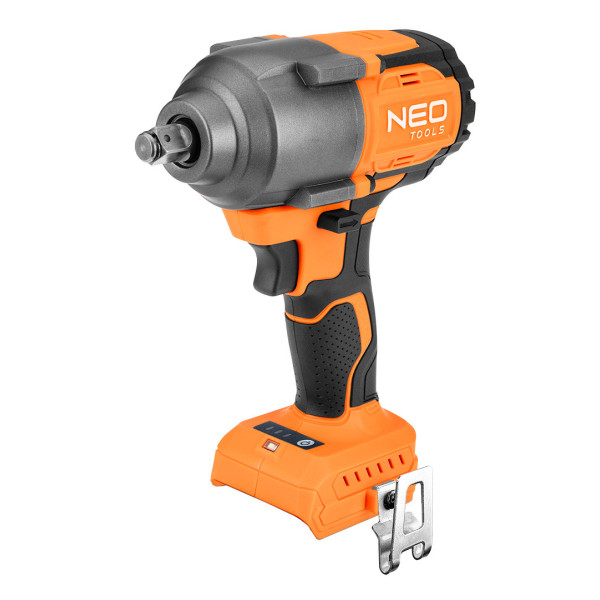 Безщітковий ударний гайковерт NEO TOOLS 04-608, 850 Нм, Energy+, 3 передачі,  1/2 ", (без акб)