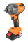 Безщітковий ударний гайковерт NEO TOOLS 04-608, 850 Нм, Energy+, 3 передачі,  1/2 ", (без акб)