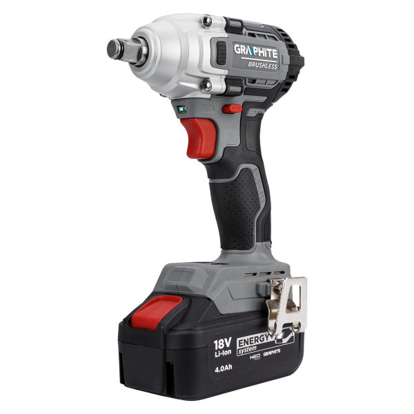 Безщітковий ударний гайковерт GRAPHITE 04-618 18 В, 330 Нм, 1/2", без акумулятора та зарядного пристрою