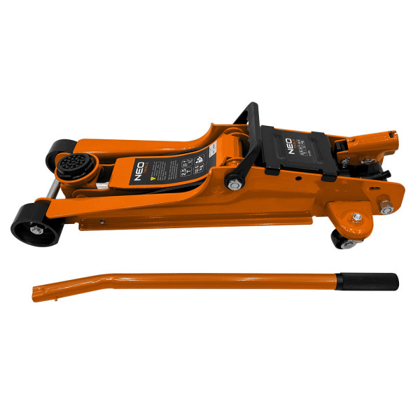 Домкрат «жаба» NEO TOOLS 11-733, 2,5 т, низькопрофільний 85–385 мм