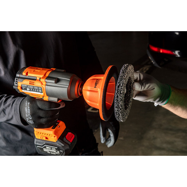 Диск для очищення ступиць NEO TOOLS 11-136, 150 мм, диск  1/2 "