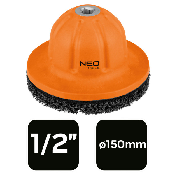 Диск для очищення ступиць NEO TOOLS 11-136, 150 мм, диск  1/2 "