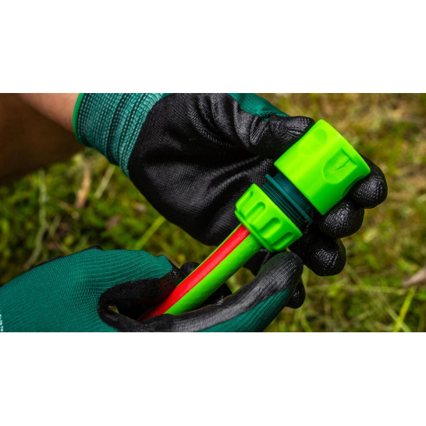 Прямий зрошувач Verto 15G711 з муфтами та конектором 1/2"