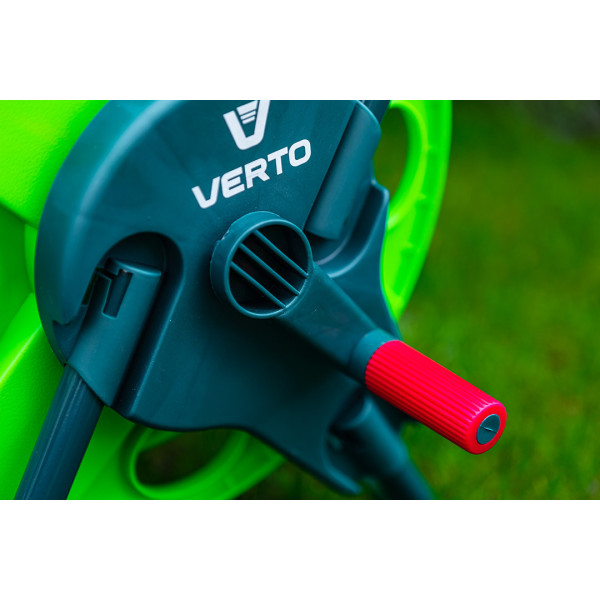 Катушка Verto 15G790, підходить для шлангів діаметром 1/2", 5/8", 3/4".