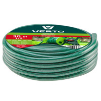 Садовий шланг Verto 15G800 Economic 1/2" x 20 м, легкий та довговічний, до 20 бар.