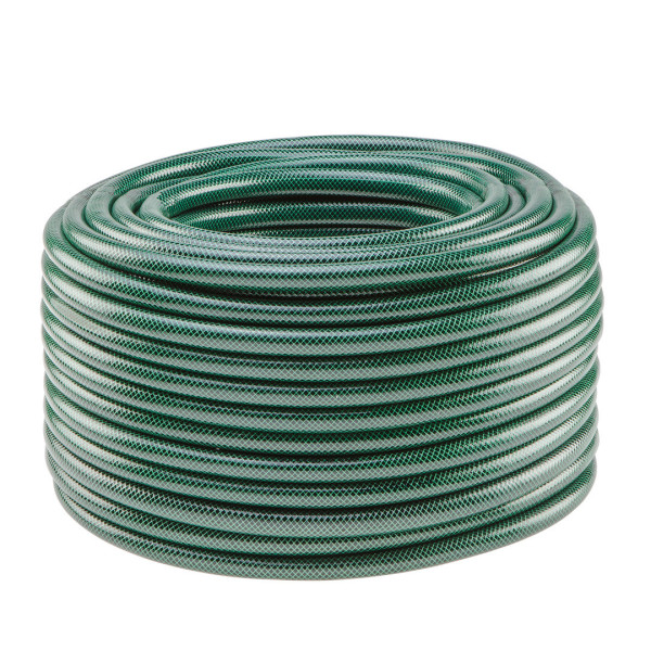 Поливальний шланг Verto 15G802 Economic 1/2" x 50 м, 20 бар, міцний та еластичний.