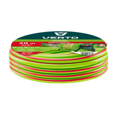 Шланг для поливу Verto 15G820 Professional 1/2" x 20 м, міцний та надійний