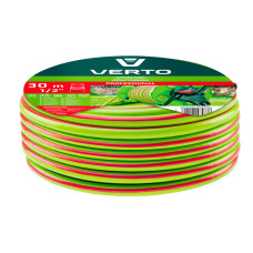 Шланг для поливу Verto 15G821 Professional 1/2" x 30 м, міцний та надійний