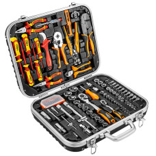 Чемодан електрика NEO TOOLS 01-310, 108 предметів, інструмент до 1000 В