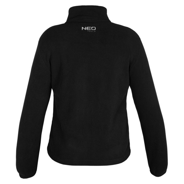 Кофта флісова робоча NEO TOOLS 81-509 BASIC, чорна, поліестер S