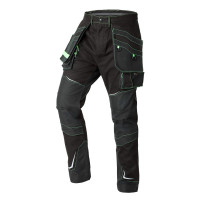Робочі штани NEO TOOLS 81-234, бавовняні, посилення Cordura, вентиляція, світловідбивачі 3M, сертифікація CE XL
