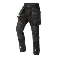Робочі штани NEO TOOLS 81-234, бавовняні, посилення Cordura, вентиляція, світловідбивачі 3M, сертифікація CE XL