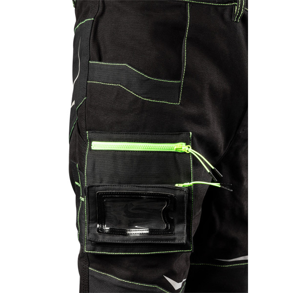 Робочі штани NEO TOOLS 81-234, бавовняні, посилення Cordura, вентиляція, світловідбивачі 3M, сертифікація CE XXL