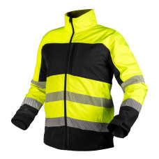 Сигнальна куртка NEO TOOLS 81-702 (клас 2 EN ISO 20471) — жовто-чорна, Softshell L