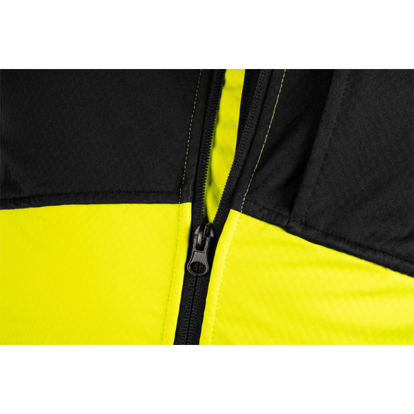 Сигнальна куртка NEO TOOLS 81-702 (клас 2 EN ISO 20471) — жовто-чорна, Softshell XL