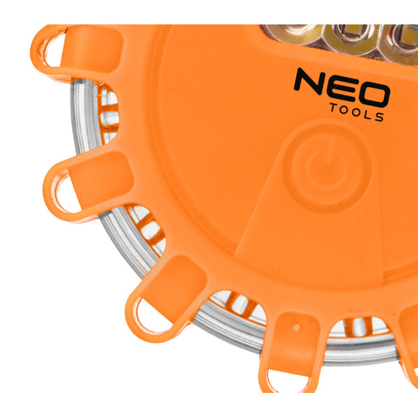 Дорожня сигнальна лампа NEO TOOLS 99-128, 12+3 LED, 5 режимів, магніт