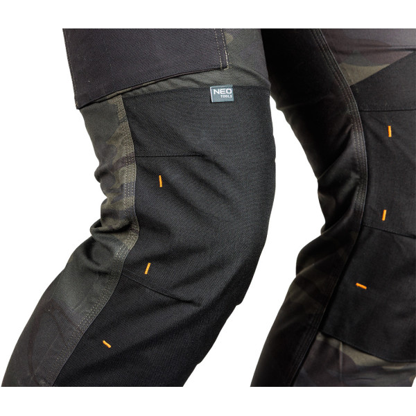 Робочі штани NEO TOOLS 81-350-1 Mix&Match Canvas, посилення Cordura M