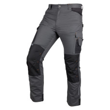 Робочі штани NEO TOOLS 81-350-2 Mix&Match Canvas, посилення Cordura, сіро-чорні