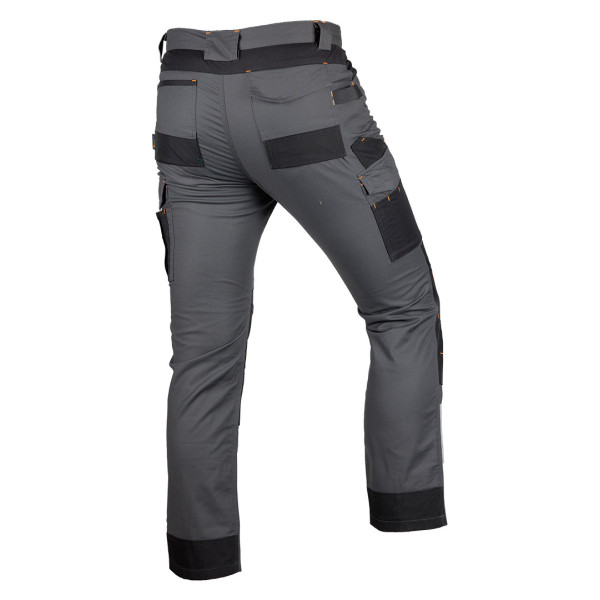 Робочі штани NEO TOOLS 81-350-2 Mix&Match Canvas, посилення Cordura, сіро-чорні XXXL