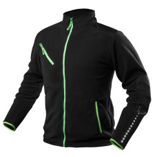 Робоча куртка флісова NEO TOOLS 81-507, чорна, Cordura, 300 г/м2 L
