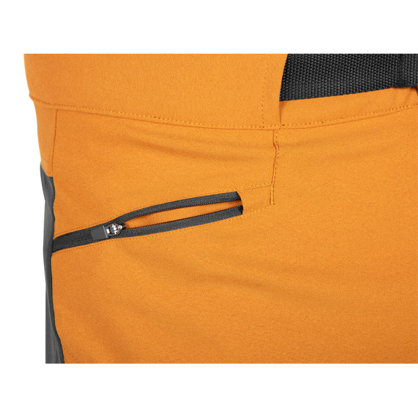 Штани робочі NEO Tools 81-292 OUTDOOR, 4-way stretch, гірчично-сірі, поліестер, вентиляція, кишені на змійці XL