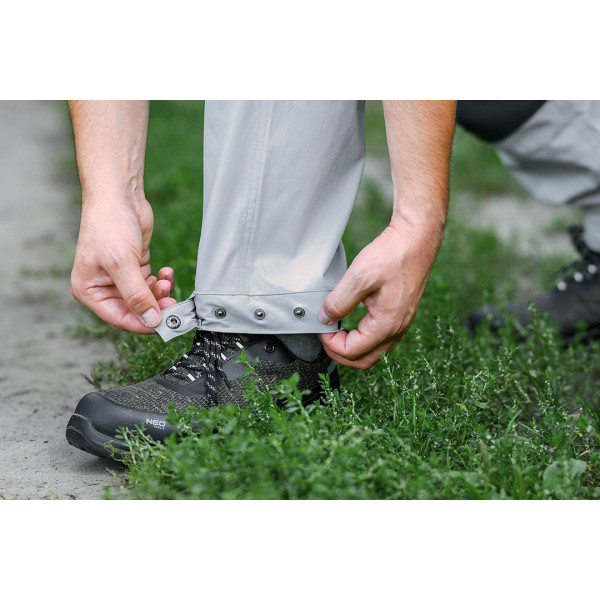 Штани робочі NEO Tools 81-294 OUTDOOR, 4-way stretch, світло-сірі з темно-сірими вставками, поліестер, вентиляція, CE L