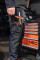 Штани робочі NEO Tools 81-237 Neo Garage, бавовна ріпстоп, посилення Oxford, сірі, CE EN ISO 13688