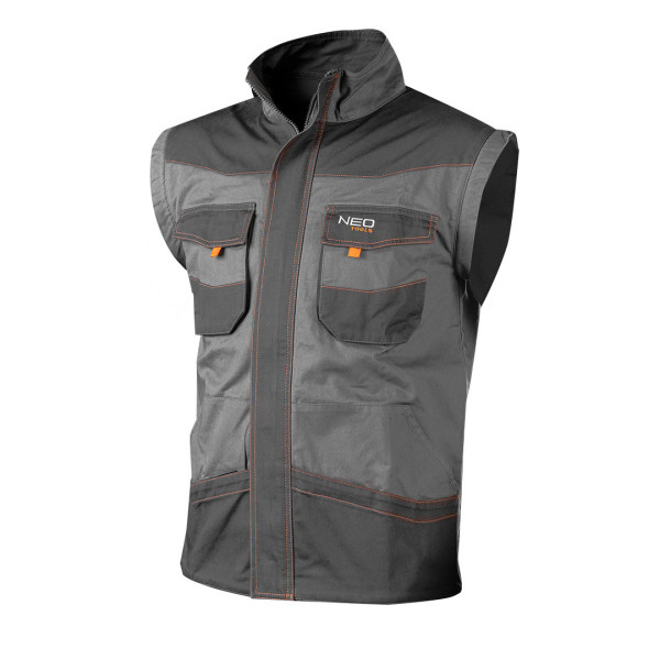 Робоча толстовка NEO TOOLS 81-311 Cotton Slim 2-в-1, 100% бавовна, 260 г/м2, CE M