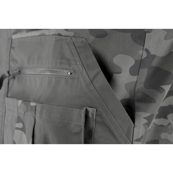 Куртка робоча NEO TOOLS CAMO URBAN 81-212, саржа, регульовані манжети,