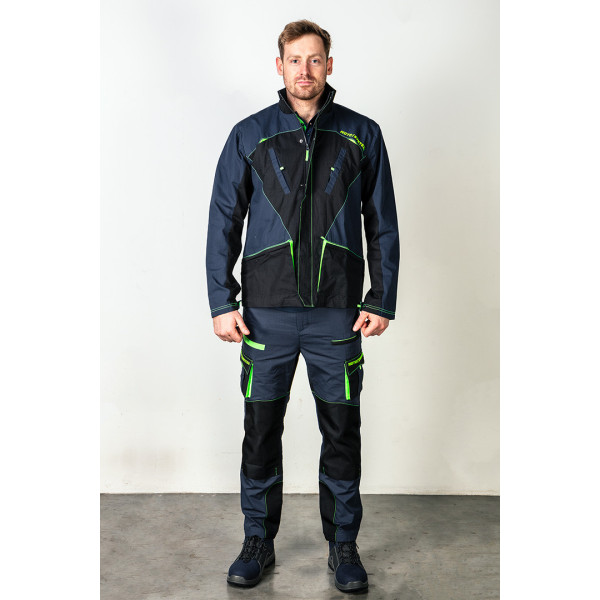 Робоча куртка NEO TOOLS 81-219 Motosynteza, 100% бавовна Ripstop, посилення Oxford, CE M