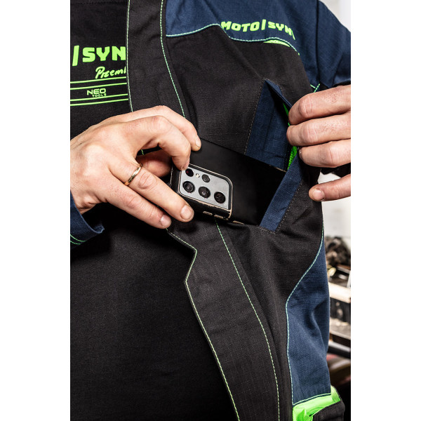 Робоча куртка NEO TOOLS 81-219 Motosynteza, 100% бавовна Ripstop, посилення Oxford, CE XL