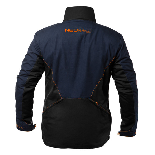 Робоча куртка NEO TOOLS 81-207 Garage, 100 % бавовна Ripstop, підсилення Oxford, CE