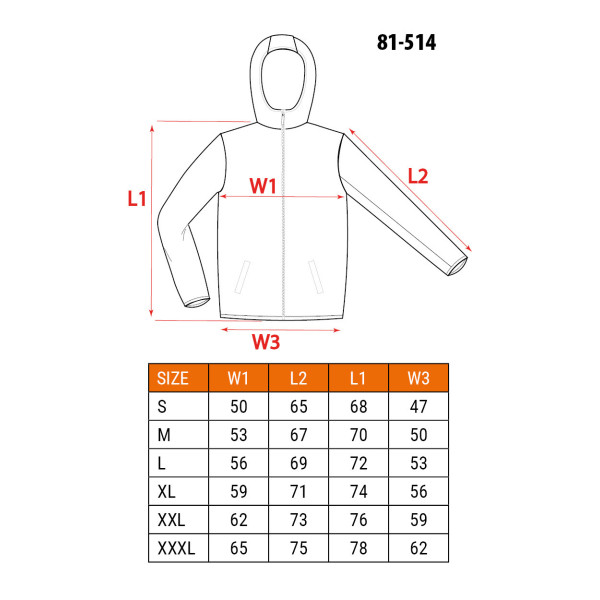 Толстовка NEO TOOLS COMFORT 81-514, робоча кофта з капюшоном XXXL