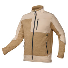 Толстовка NEO TOOLS 81-516 OUTDOOR softshell, бежева, 100% поліестер, 265 г/м2, CE L