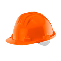 Каска захисна NEO TOOLS 97-205, помаранчева, HDPE, клас 0, захист від електрики, CE сертифікат Жовтогарячий