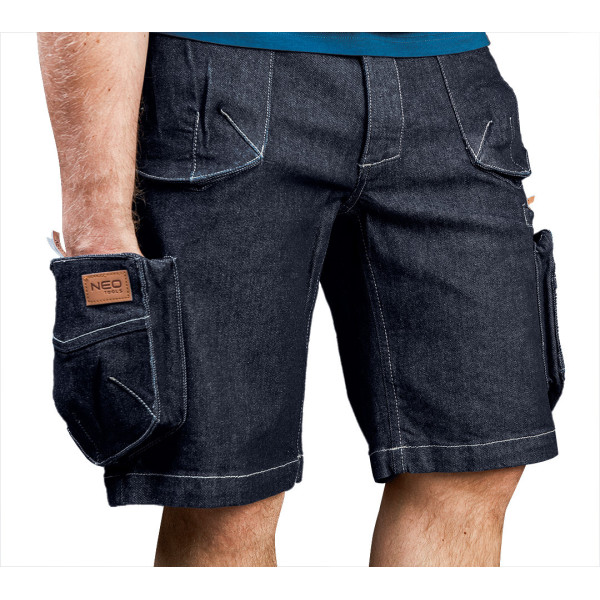 Робочі шорти NEO DENIM 81-279, для майстра, з посиленими кишенями XXXL