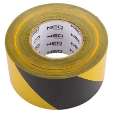 Стрічка огороджувальна NEO TOOLS 56-079 75 мм 500 м жовто чорна
