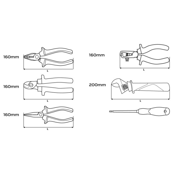 Набір електрика Neo Tools 01-315