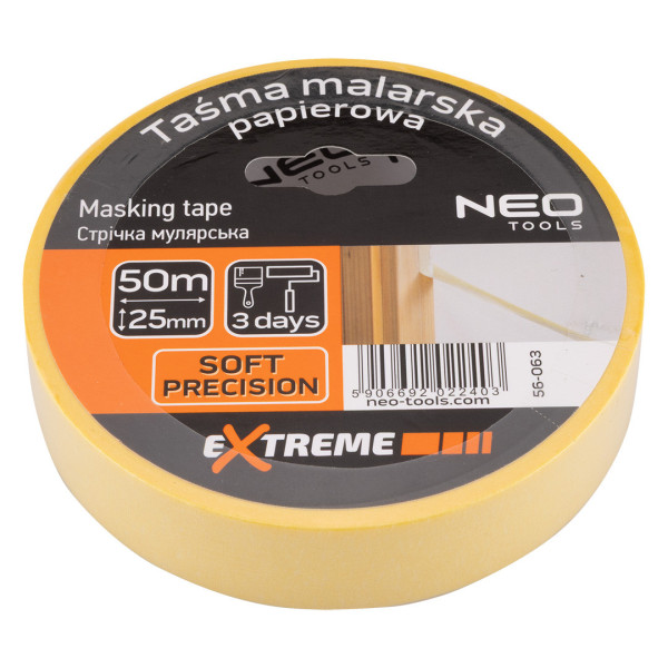 Малярна стрічка Neo Tools 56-063 25 мм х 50 м