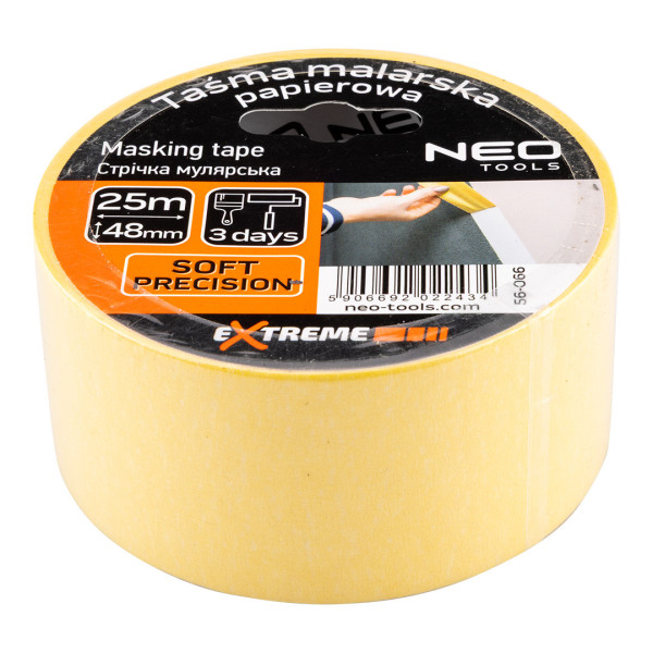 Малярна стрічка Neo Tools 56-066 48 мм х 25 м