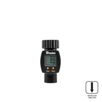 Лічильник витрати води з внутрішньою і зовнішньою різьбою 3/4", BLACK LINE, ECO-3110
