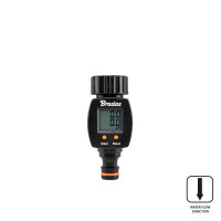 Лічильник витрати води з внутрішньою різьбою 3/4" та ніпелем, BLACK LINE, ECO-3111