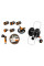 Комплект для поливу: візок, шланг 1/2" 20м, арматура BLACK LINE, ECO-AG26020SET2